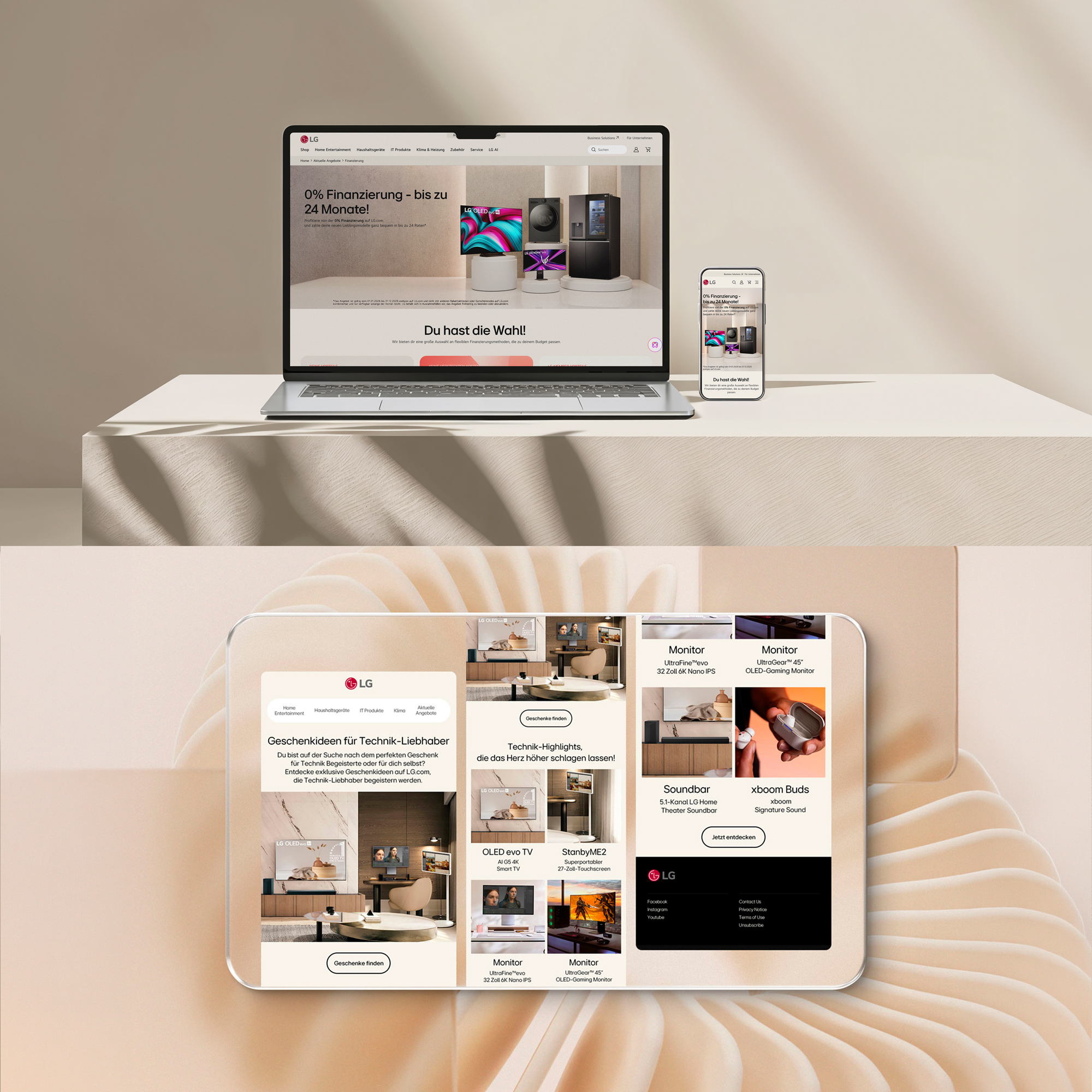 LG Electronics — brand system reference